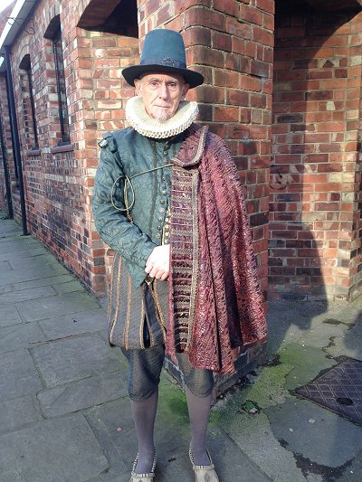 Tudor costume - would be hopelessy impractical today.